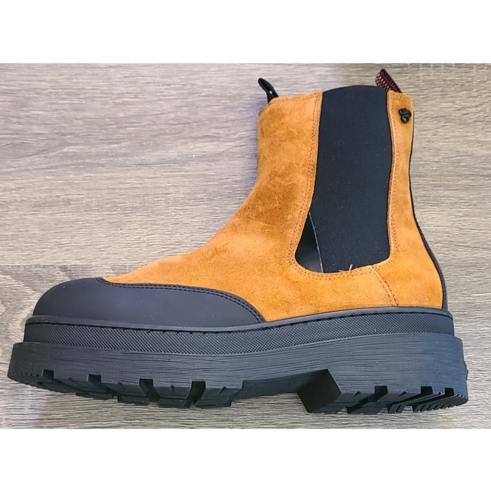 🆕️ Scotch & Soda Aubri Chelsea Leather & Suede Ankle Boots Size 9 Streetwear - Picture 10 of 14